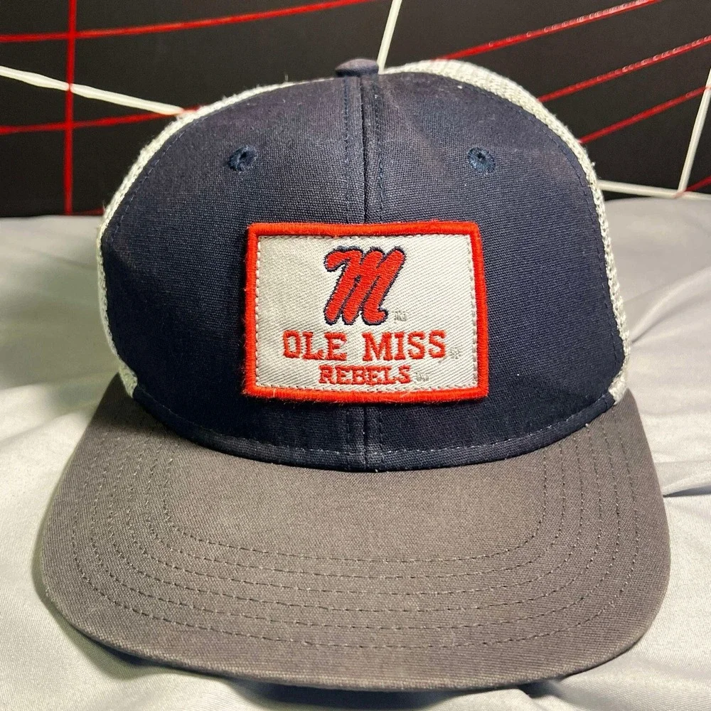 NCAA Ole‎ Miss Rebels SnapBack Trucker Hat - Adjustable